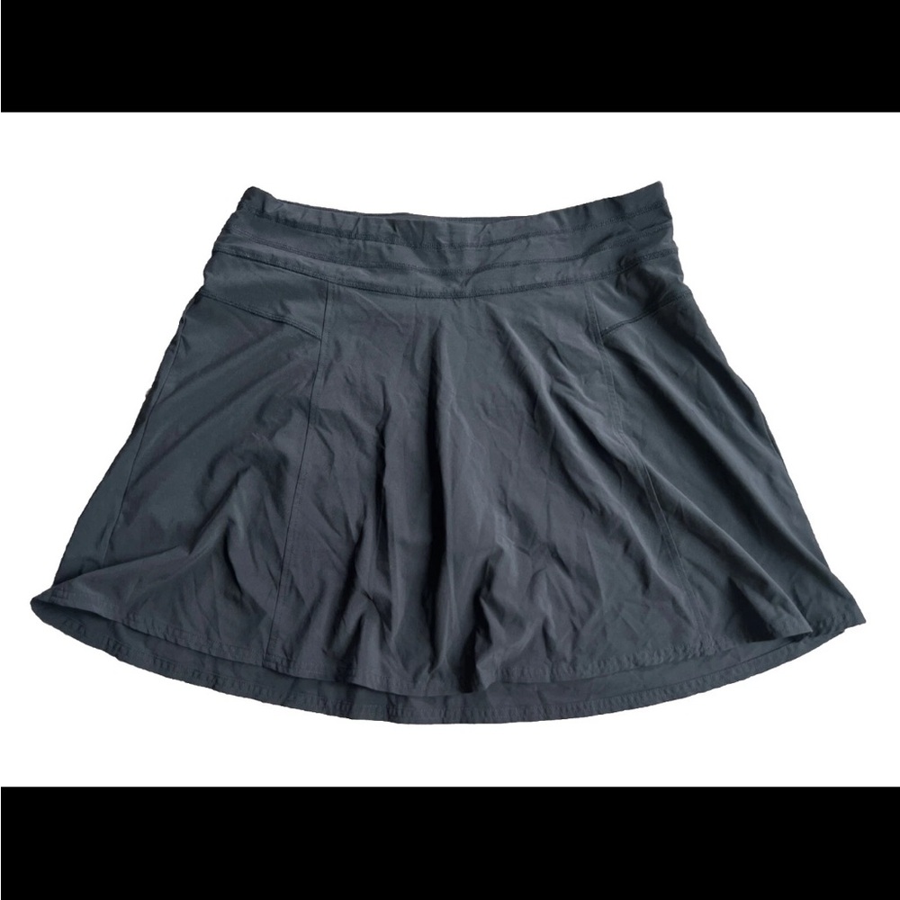 Athleta Gray Mini Skirt